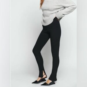 Reformation Graham Skinny Pants Black | Tailored Fit | Women’s Size S